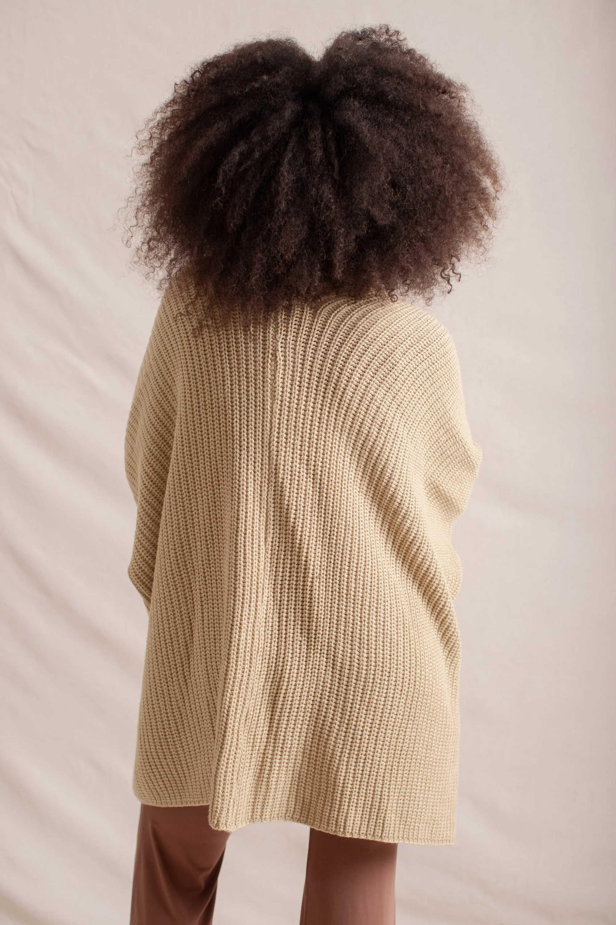 Tuula Poncho Almond sold by Indigoluna product image thumbnail 4