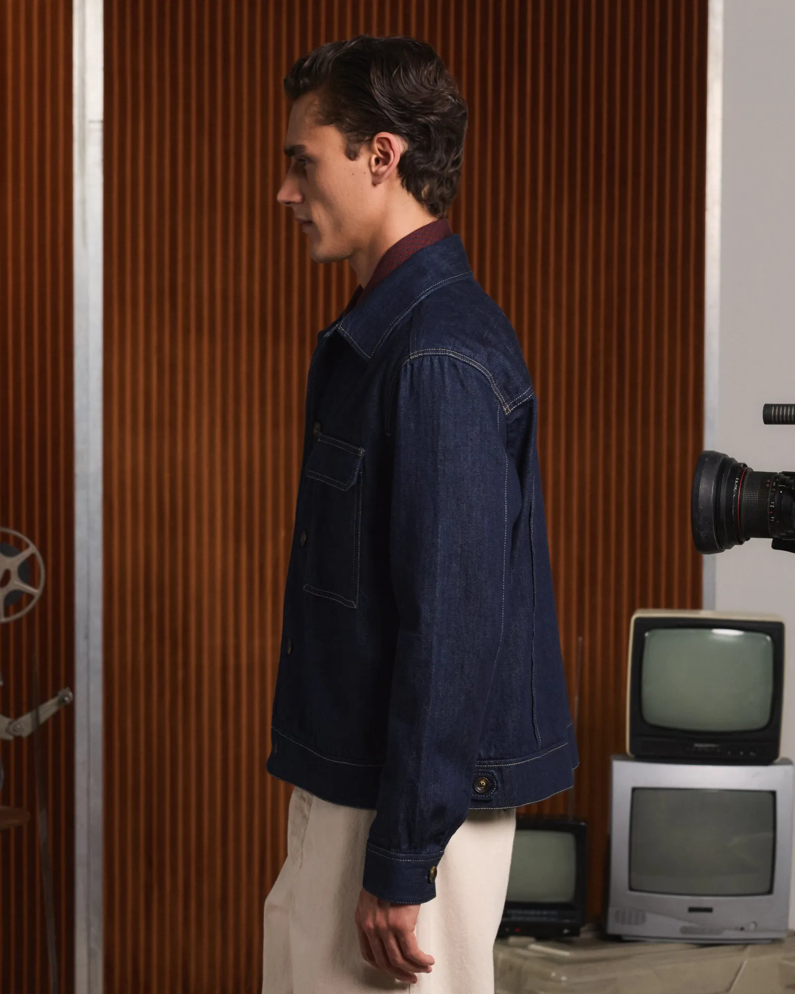 Blouson en denim italien sold by Hast Paris product image thumbnail 4