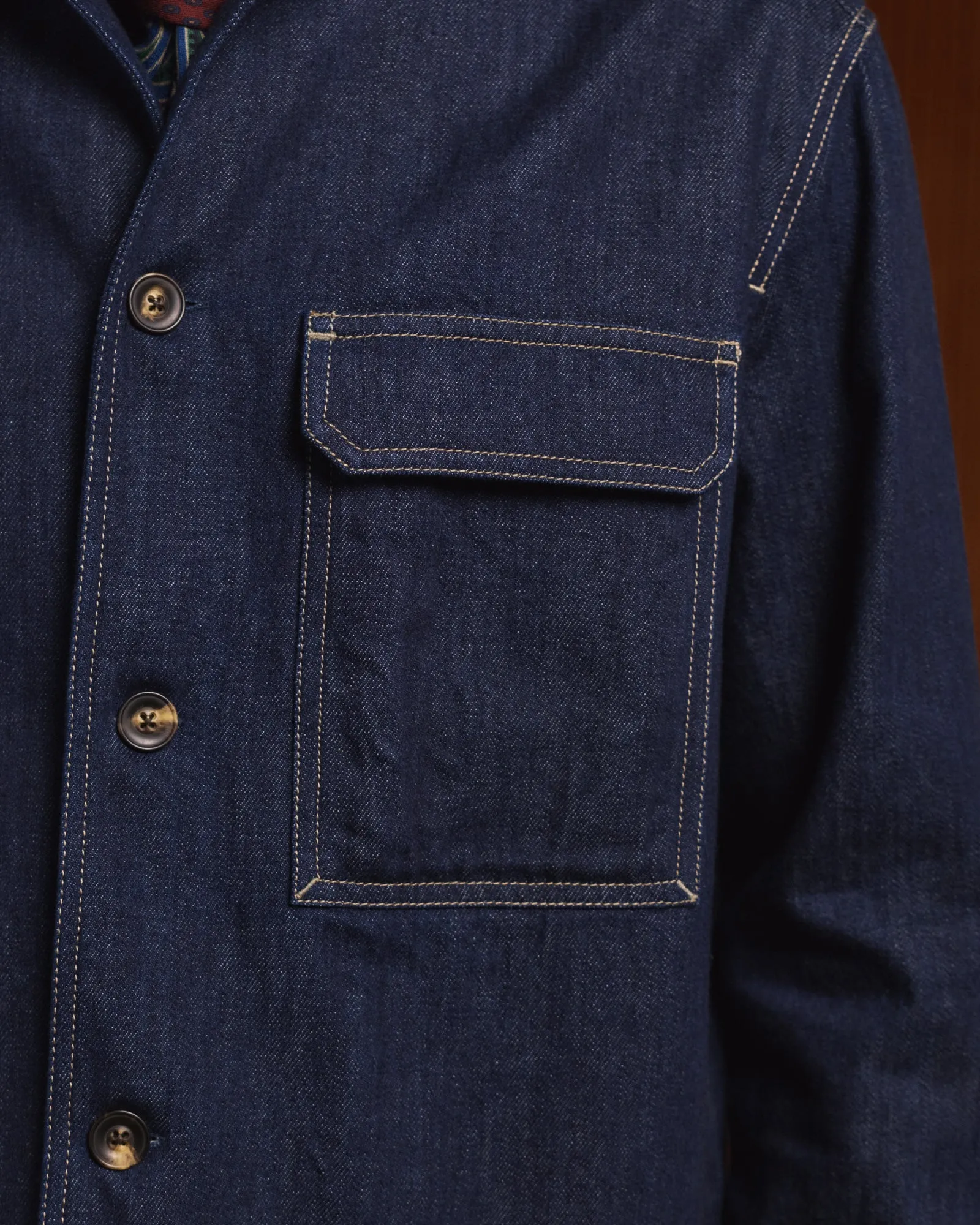Blouson en denim italien sold by Hast Paris product image thumbnail 2
