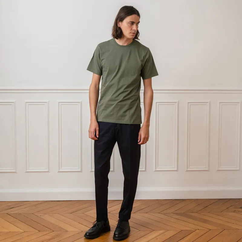 T-shirt en coton biologique vert made by Hast Paris