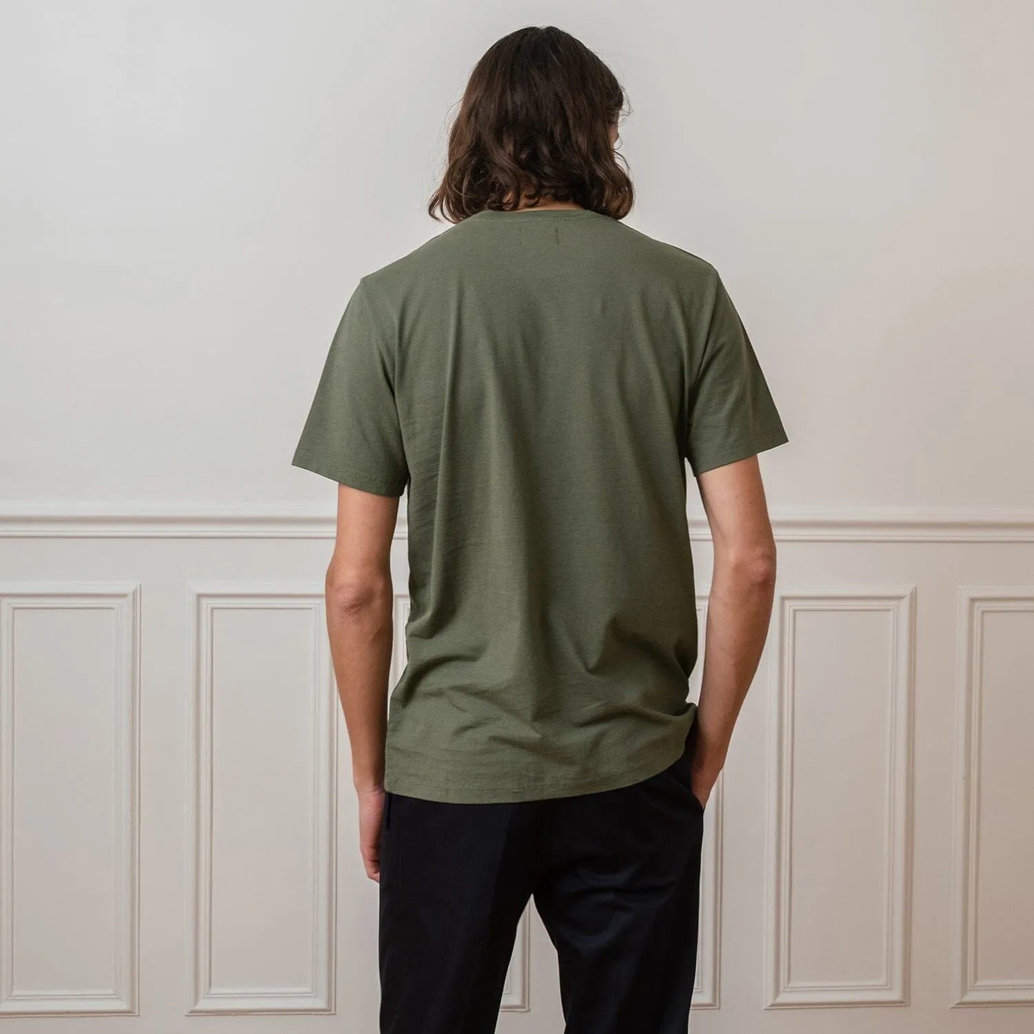 T-shirt en coton biologique vert sold by Hast Paris product image thumbnail 4