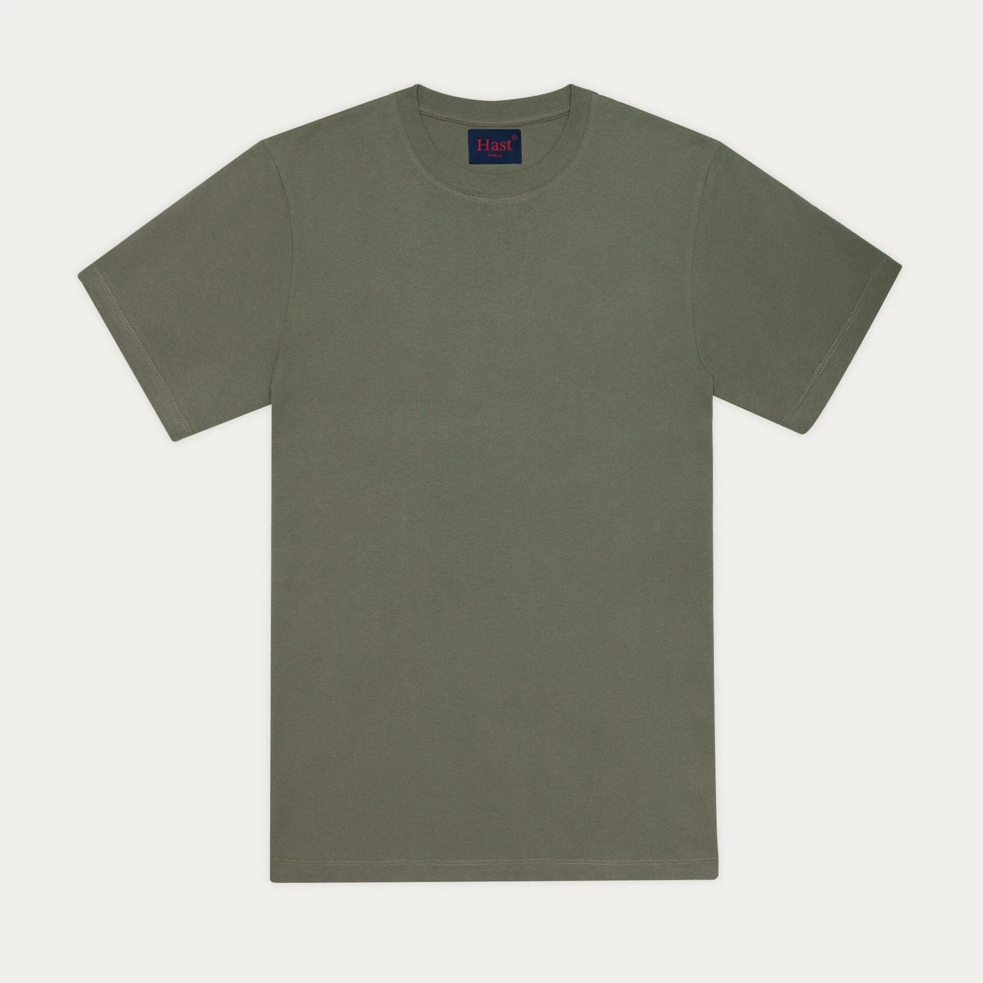 T-shirt en coton biologique vert sold by Hast Paris product image thumbnail 5