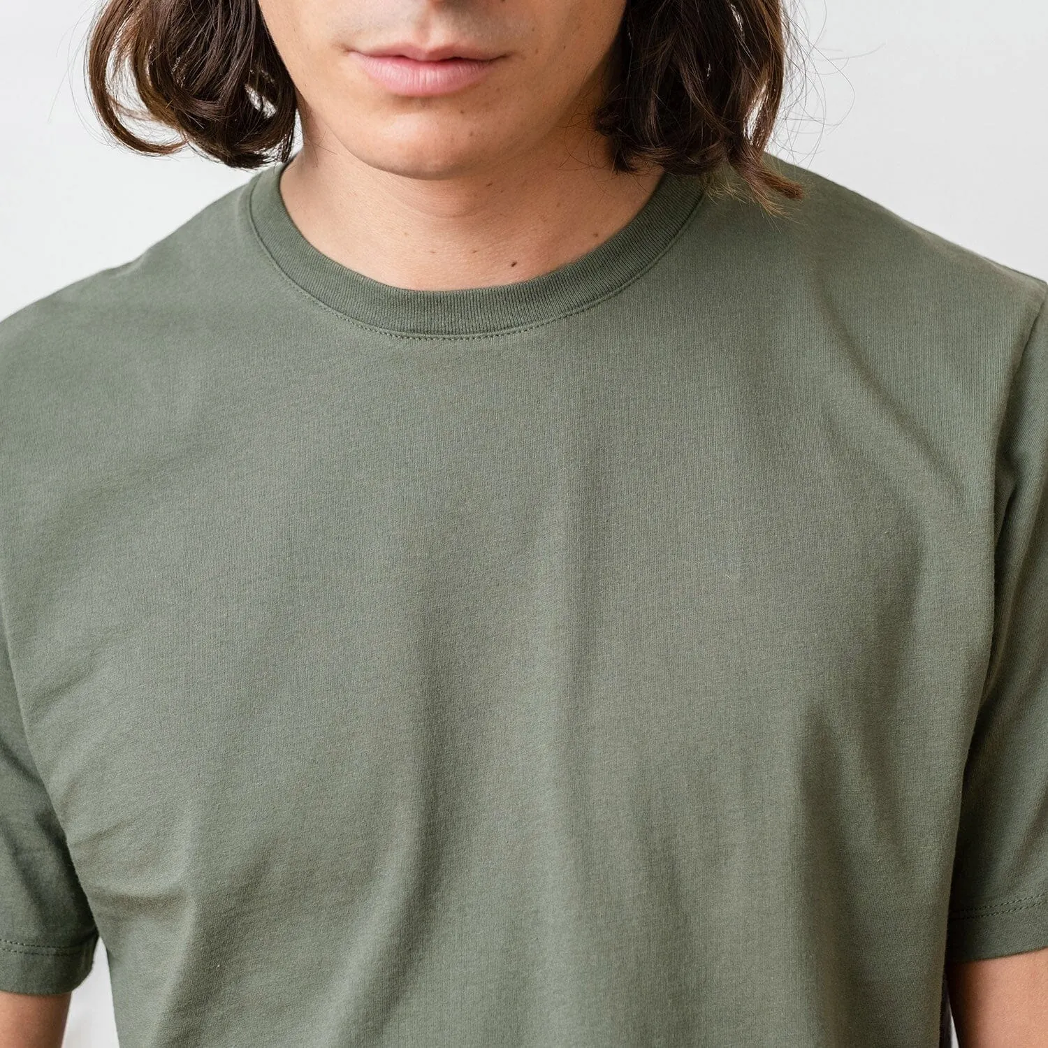 T-shirt en coton biologique vert sold by Hast Paris product image thumbnail 2
