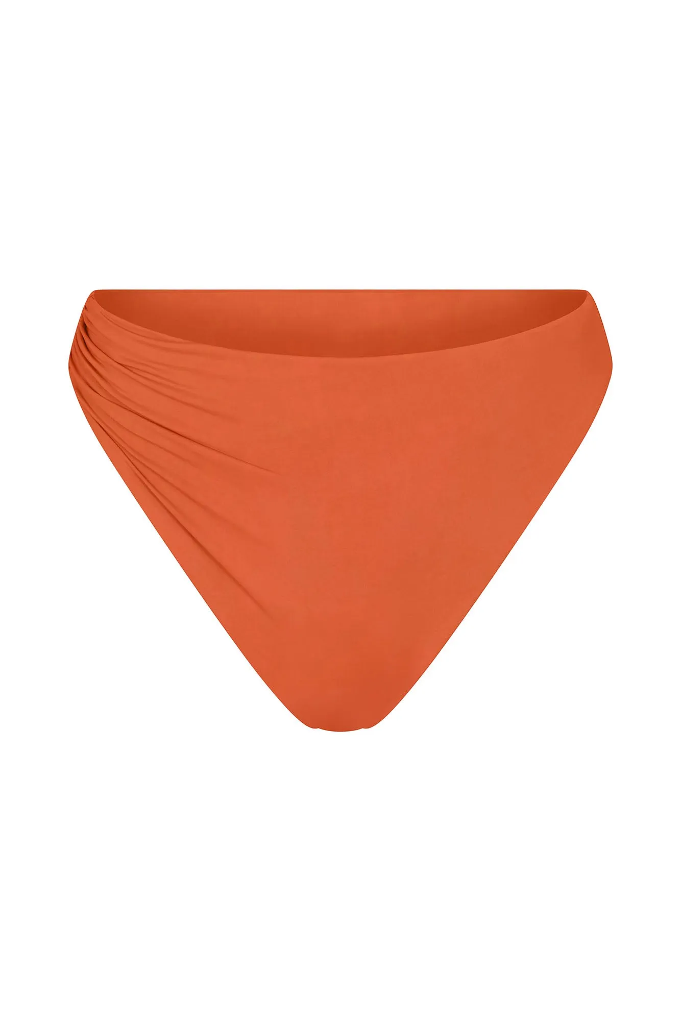 Draped Asymmetric Midi Bikini Bottom sold by Anemos