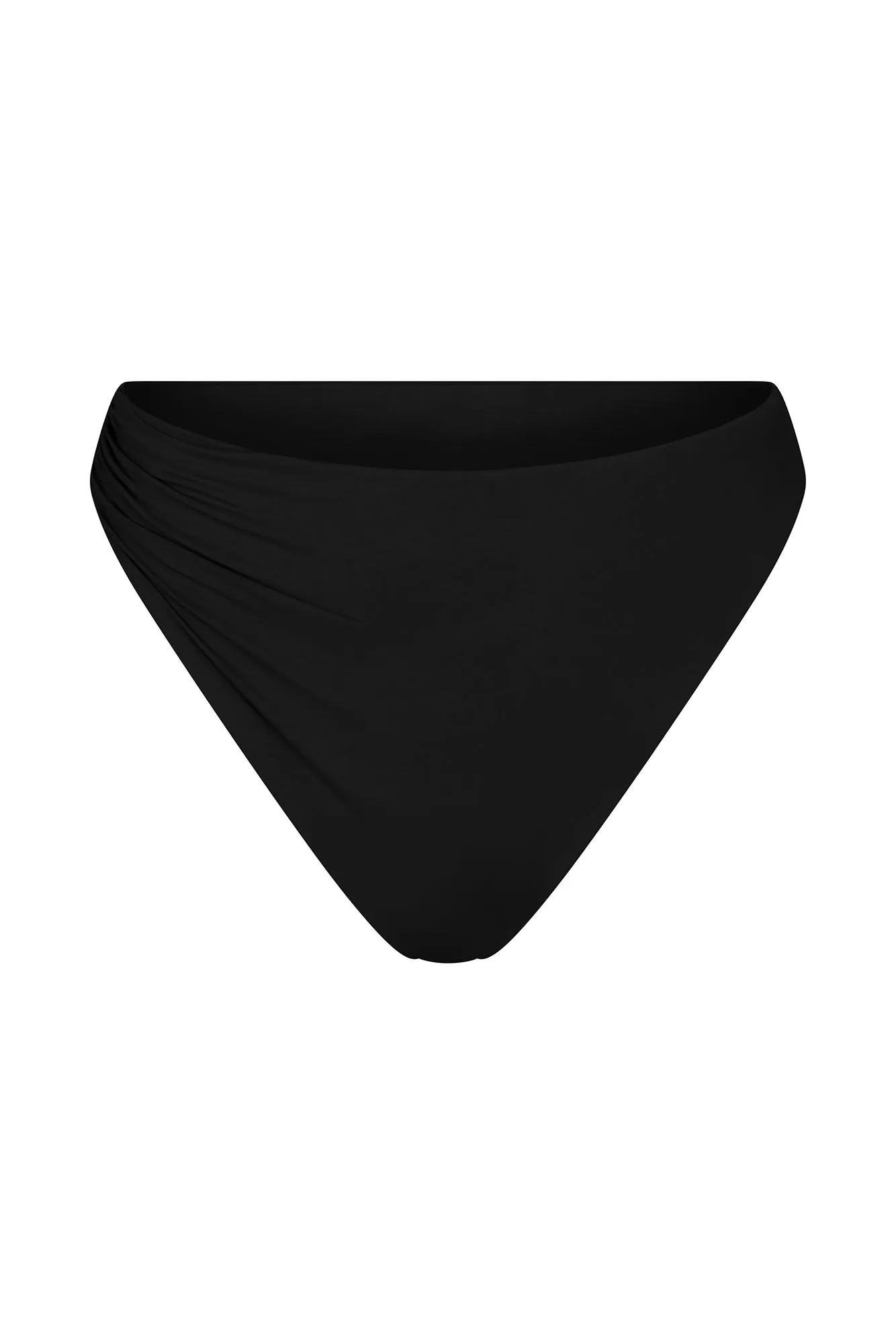 Draped Asymmetric Midi Bikini Bottom sold by Anemos