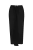 Wrap Midi Skirt Cover Up in Woven Bamboo Cotton Gauze sold by Anemos