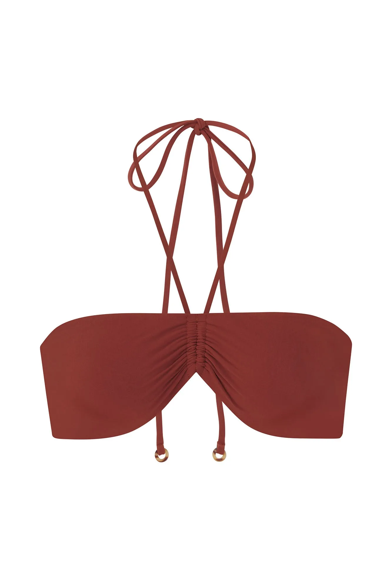 ARCHIVE SALE | Sweetheart Halter Bikini Top sold by Anemos