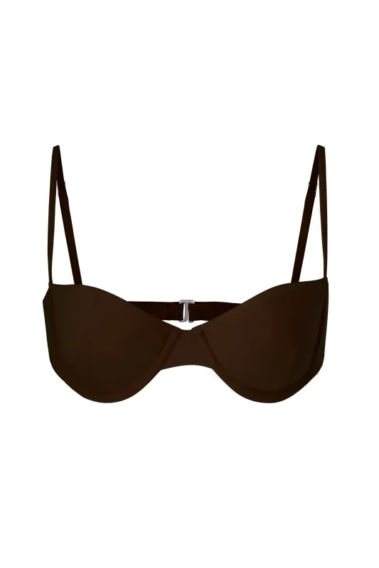 ARCHIVE SALE | Balconette Underwire Bikini Top sold by Anemos