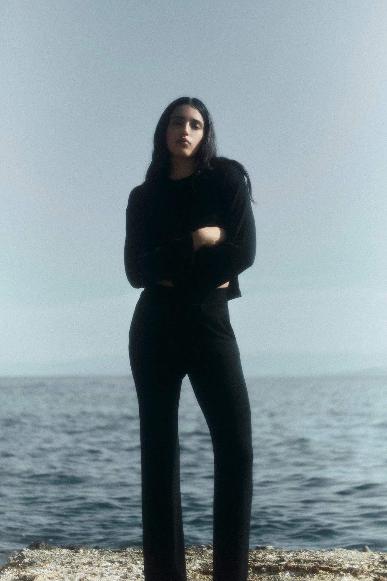 Flared Pant in Modal Knit sold by Anemos product image thumbnail 2