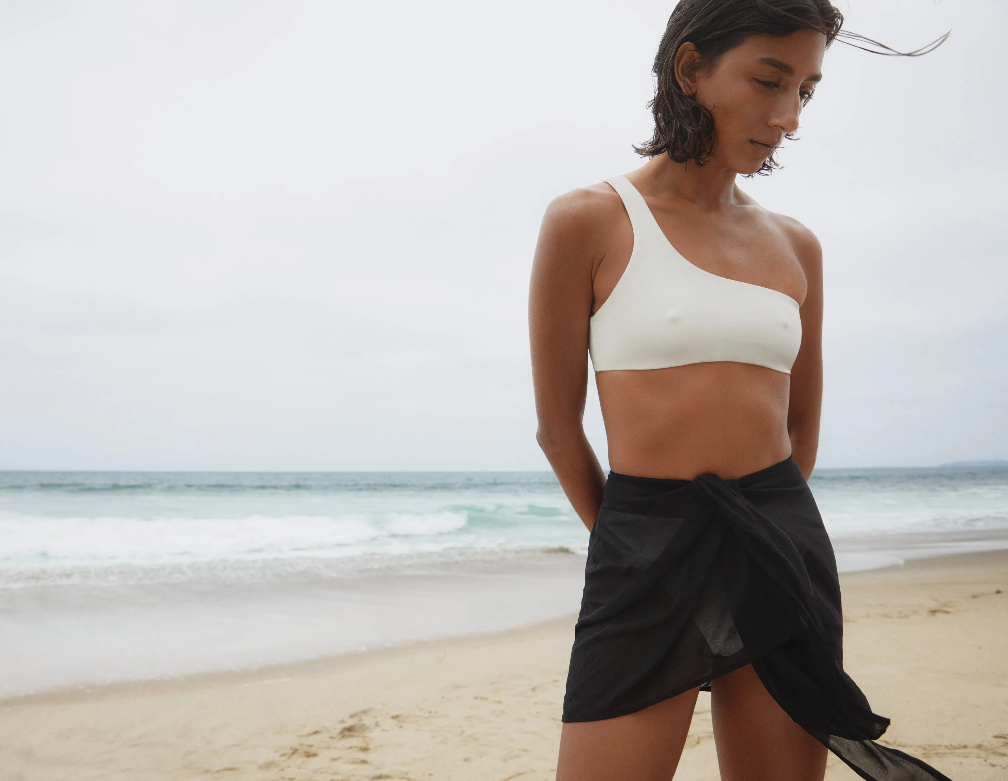 ARCHIVE SALE | One-Shoulder Bikini Top sold by Anemos product image thumbnail 2