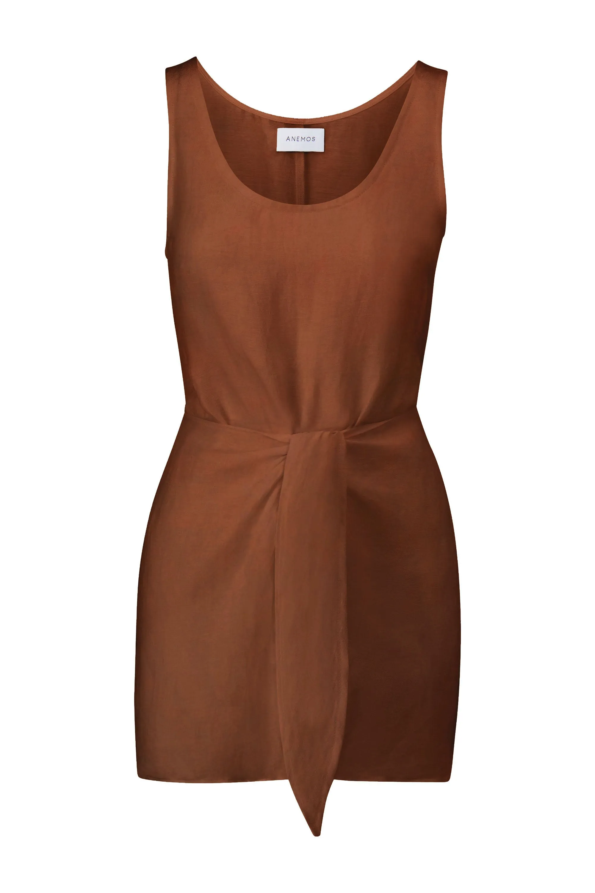 D.K. Mini Dress in Linen Cupro sold by Anemos product image thumbnail 4