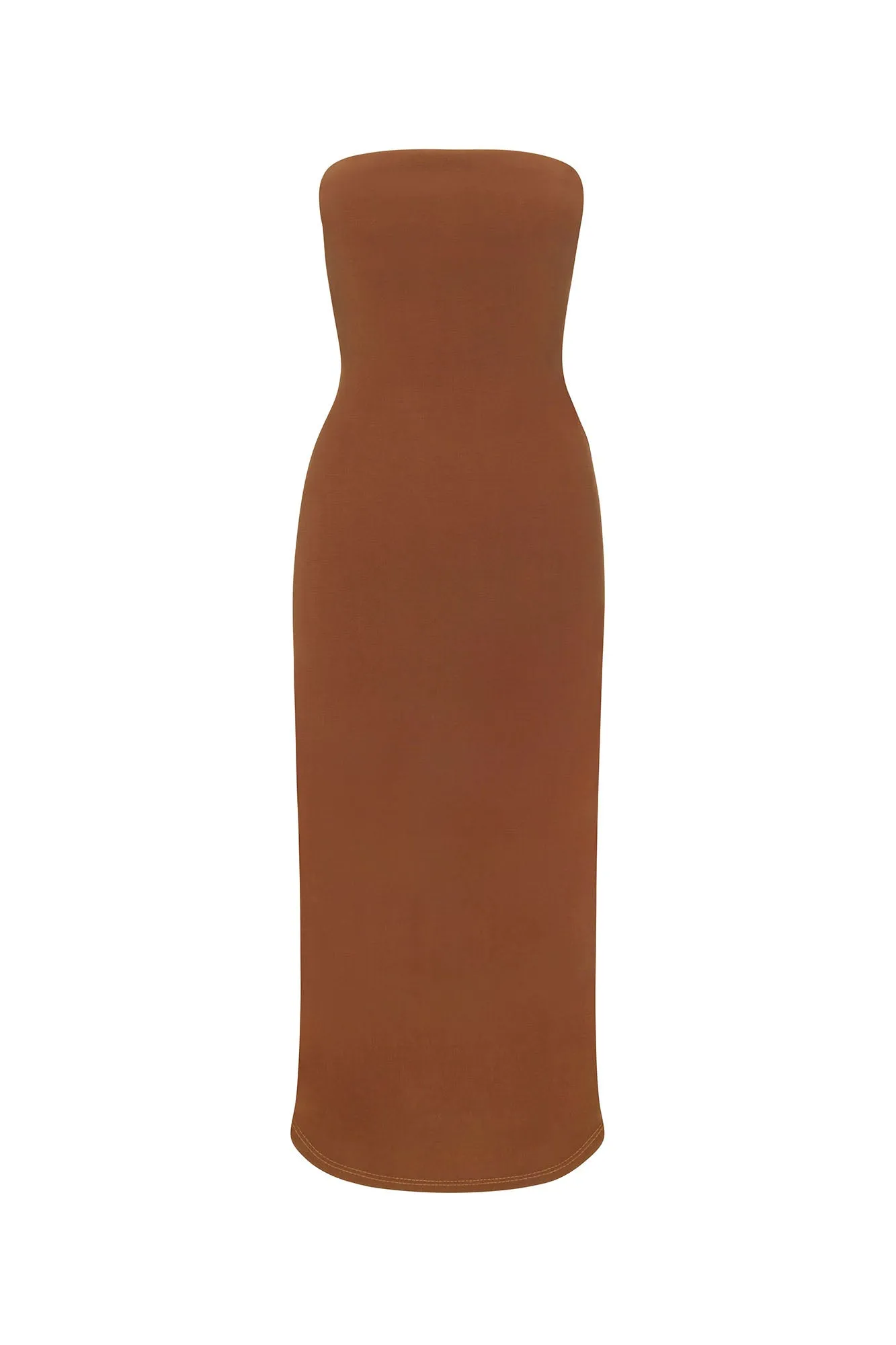 Strapless Tie Back Dress in Stretch Cupro sold by Anemos product image thumbnail 5
