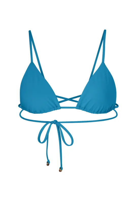 The Wrap Triangle Bikini Top sold by Anemos