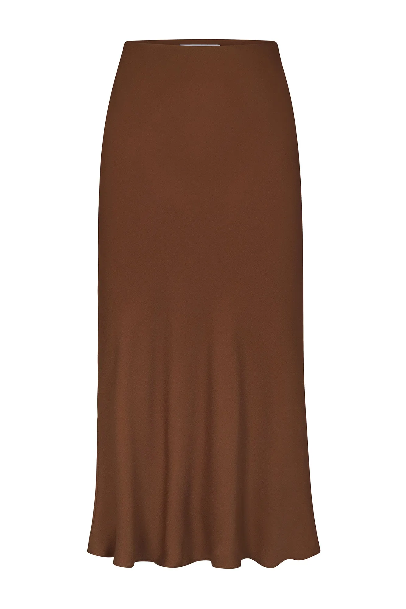 Rey Bias-Cut Skirt in Matte Crepe sold by Anemos product image thumbnail 4