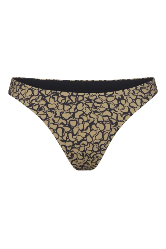 Eighties High-Cut Bikini Bottom In Infinity Floral Print sold by Anemos