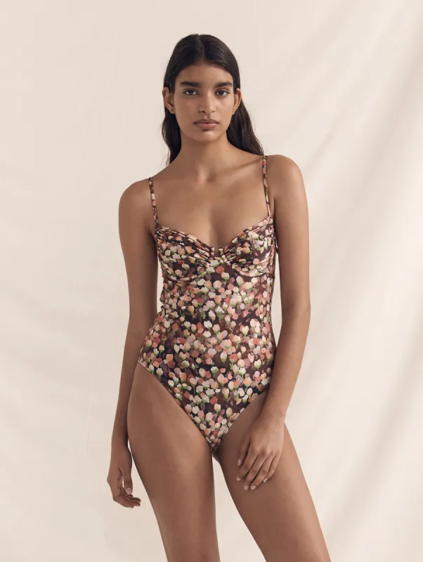 Ruched Cup One Piece sold by Peony