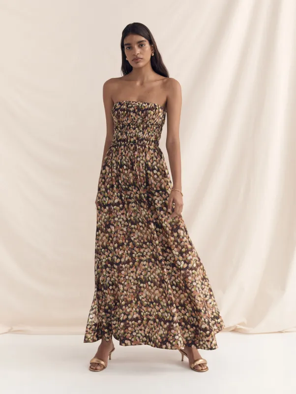 Strapless Maxi Dress made by Peony