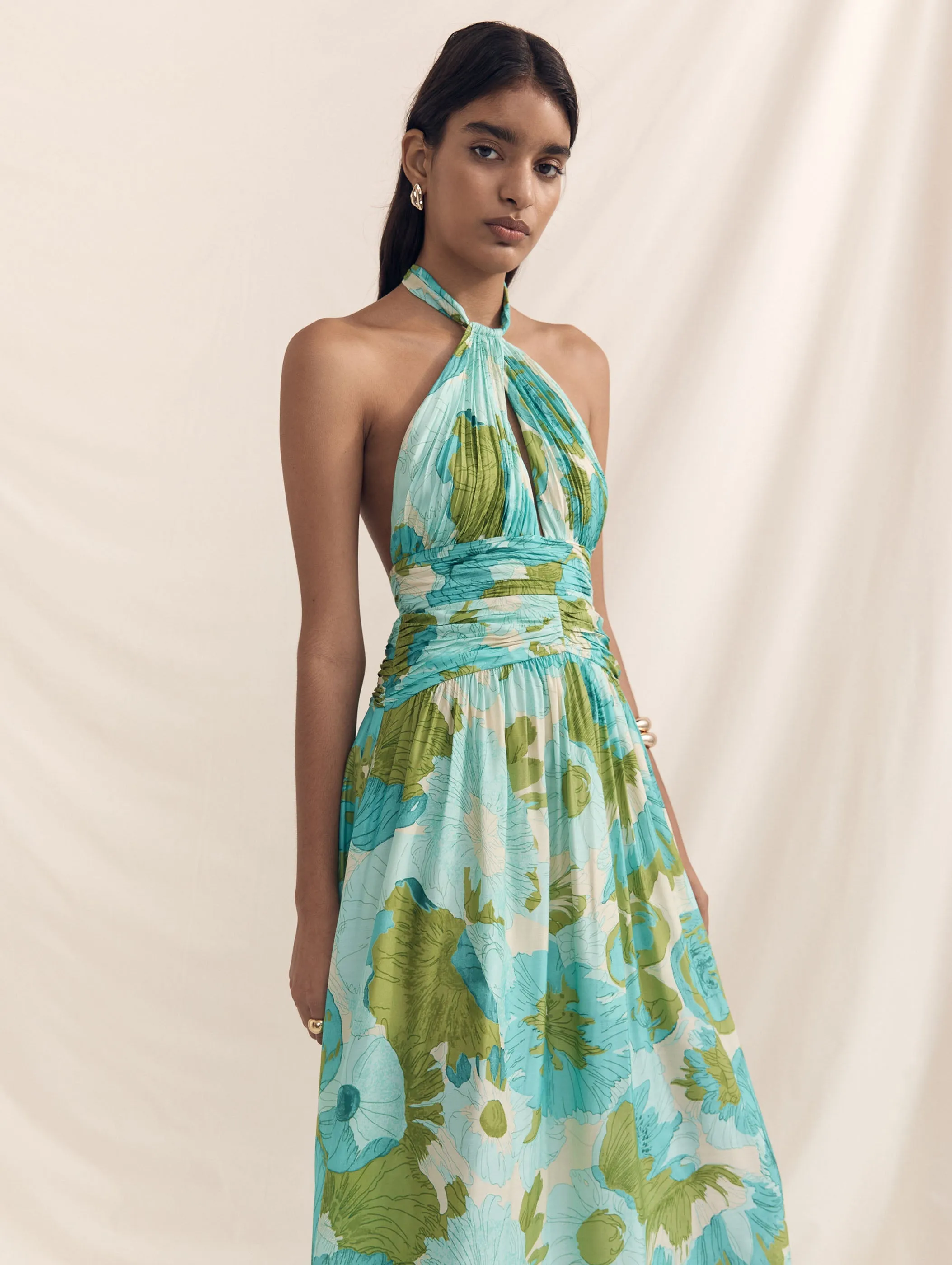 Ruched Maxi Dress sold by Peony product image thumbnail 3