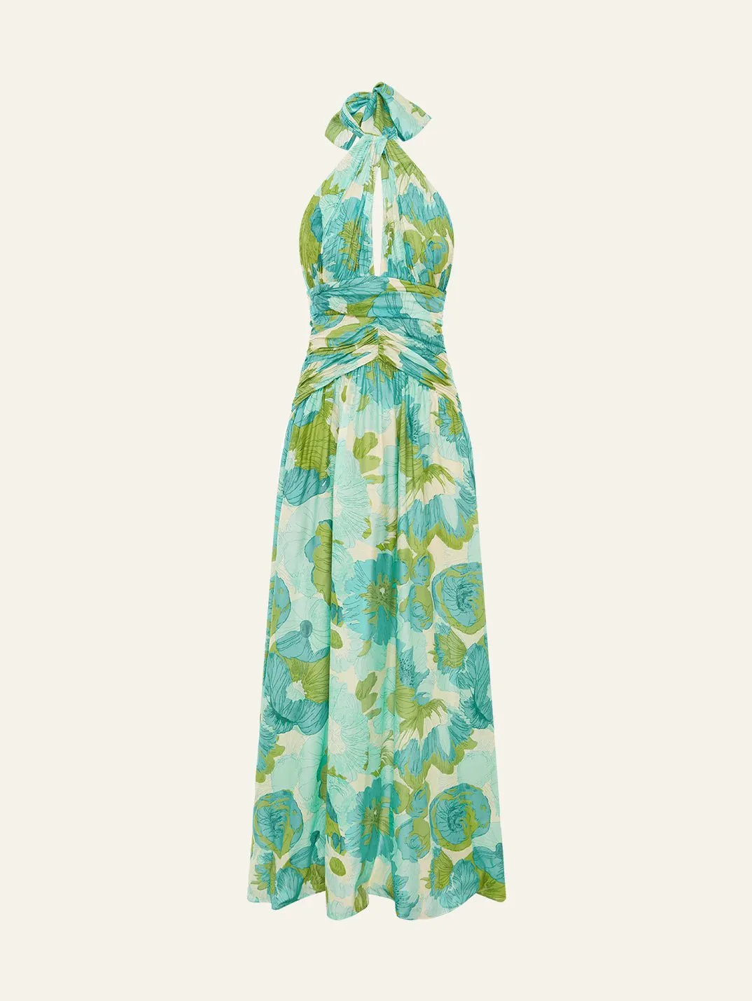 Ruched Maxi Dress sold by Peony product image thumbnail 5