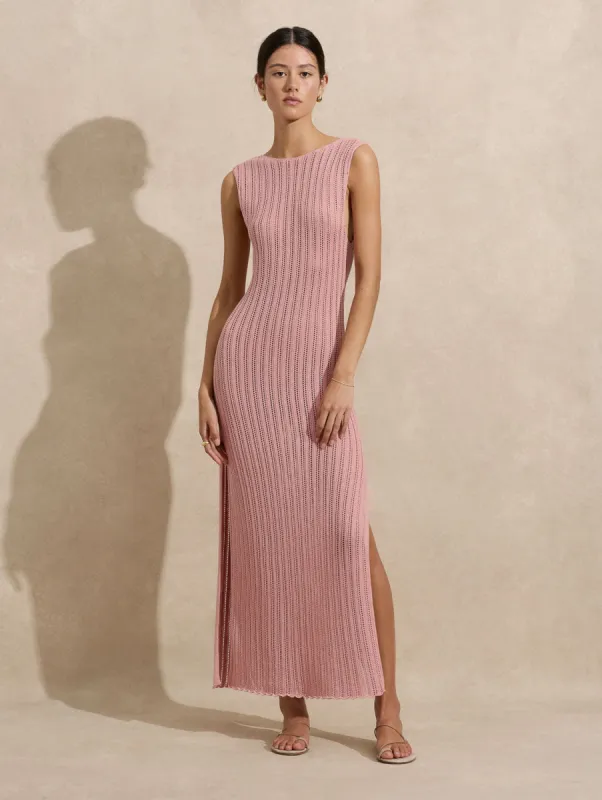 Pointelle Maxi Dress sold by Peony