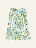 Memento Long Sleeve Mini Dress sold by Peony
