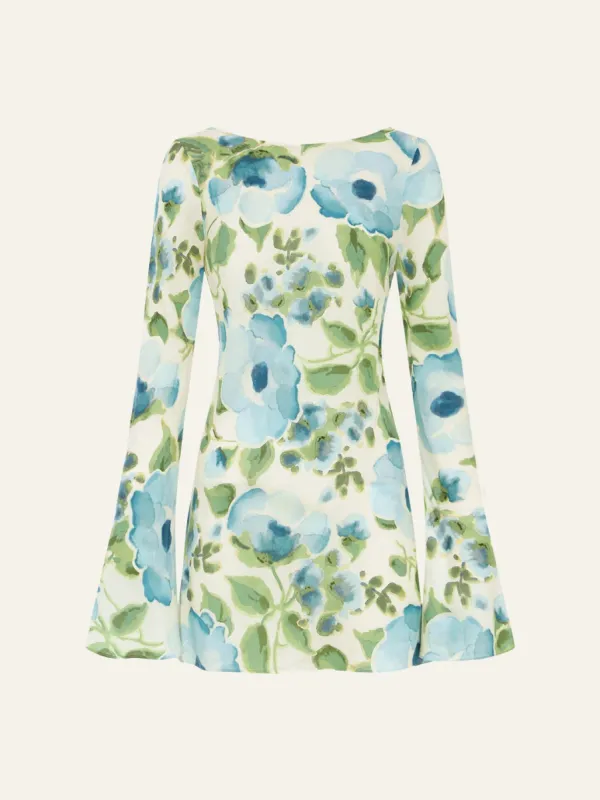 Memento Long Sleeve Mini Dress sold by Peony
