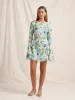 Memento Long Sleeve Mini Dress sold by Peony