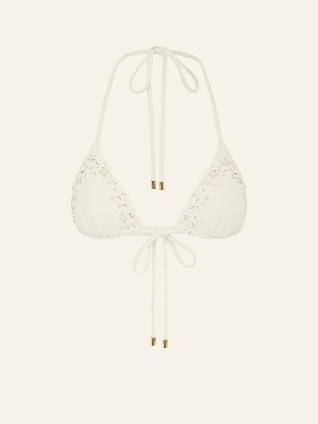 Memoir Embroidered String Tri sold by Peony