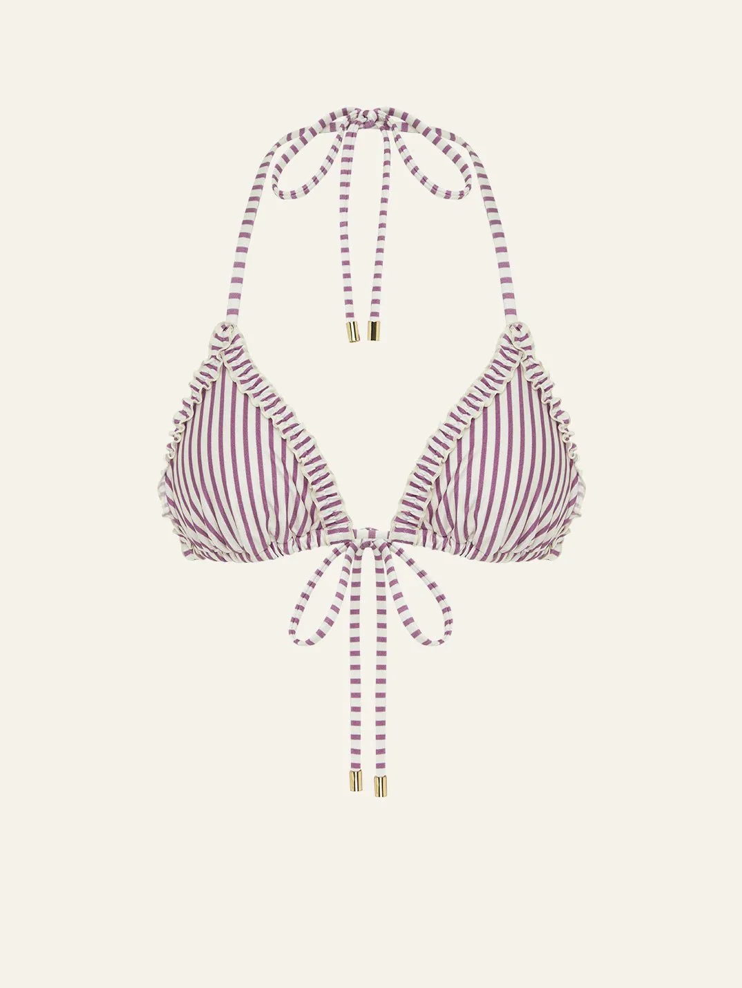 Ruffle Essential String Tri sold by Peony