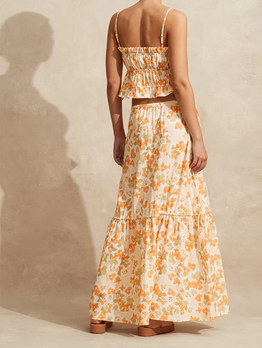 Gathered Maxi Skirt sold by Peony product image thumbnail 4