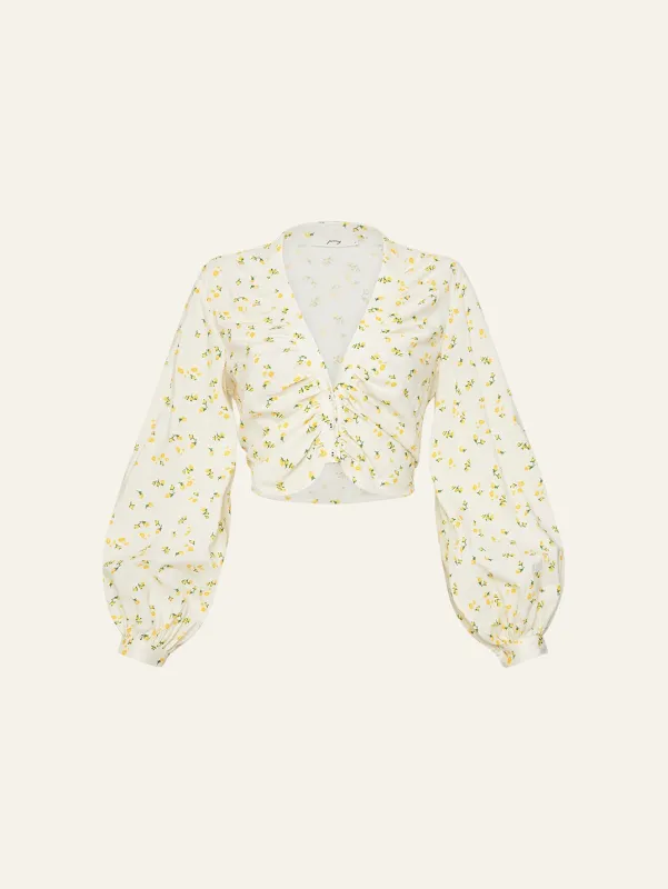 Gathered Blouse made by Peony