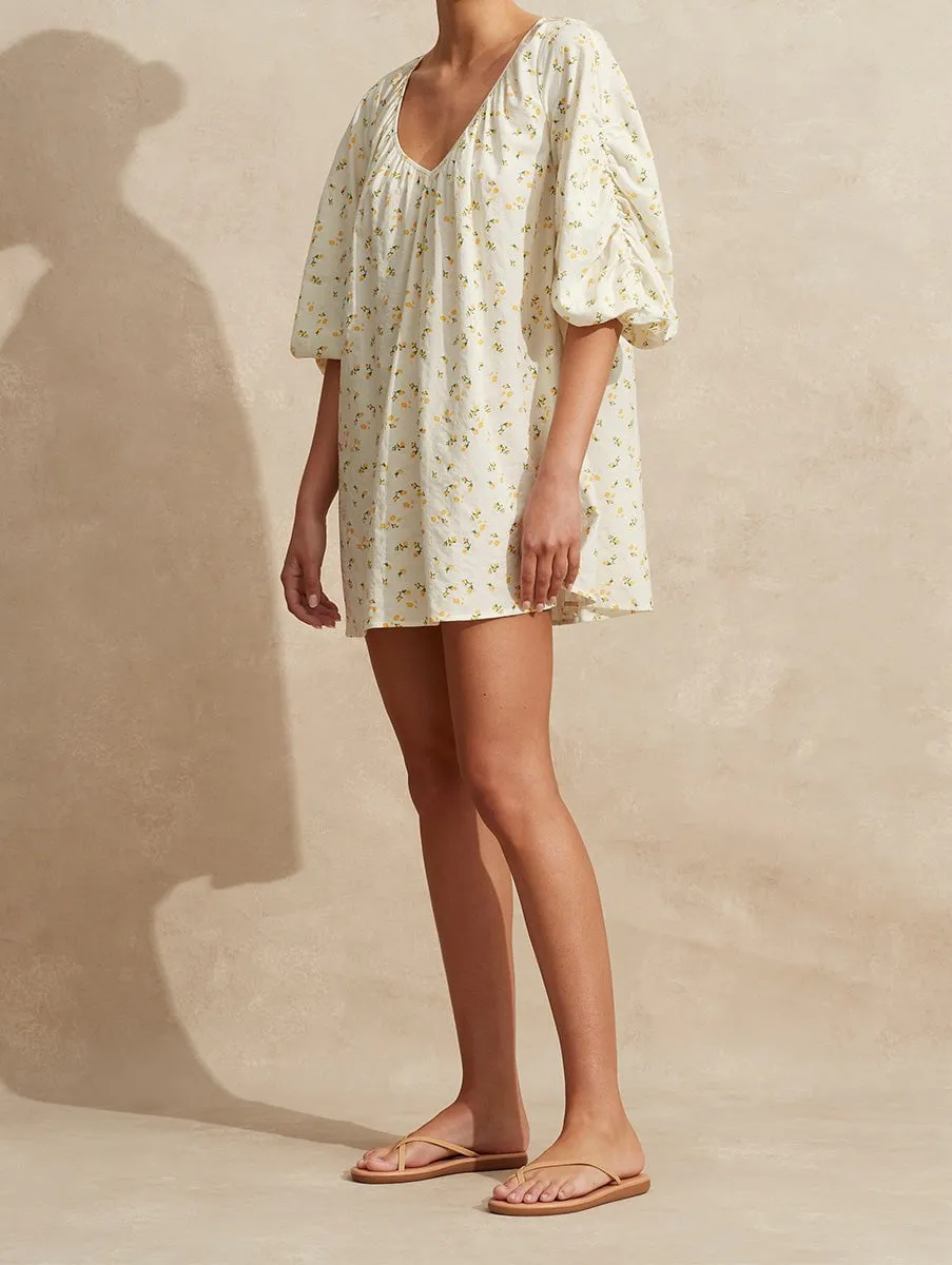 Gathered Mini Dress sold by Peony product image thumbnail 3