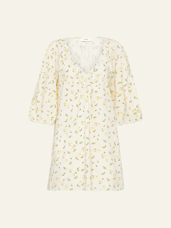 Gathered Mini Dress sold by Peony