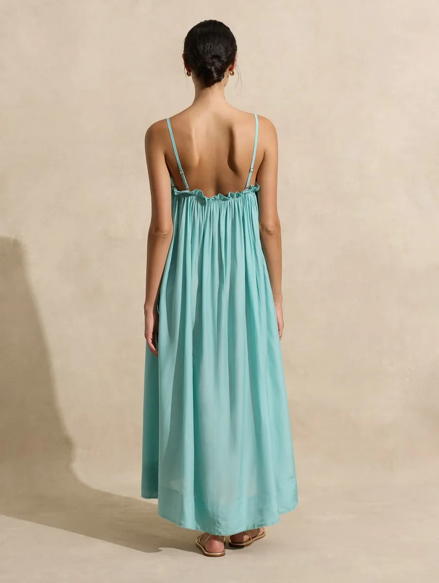 Gathered Maxi Dress sold by Peony product image thumbnail 5