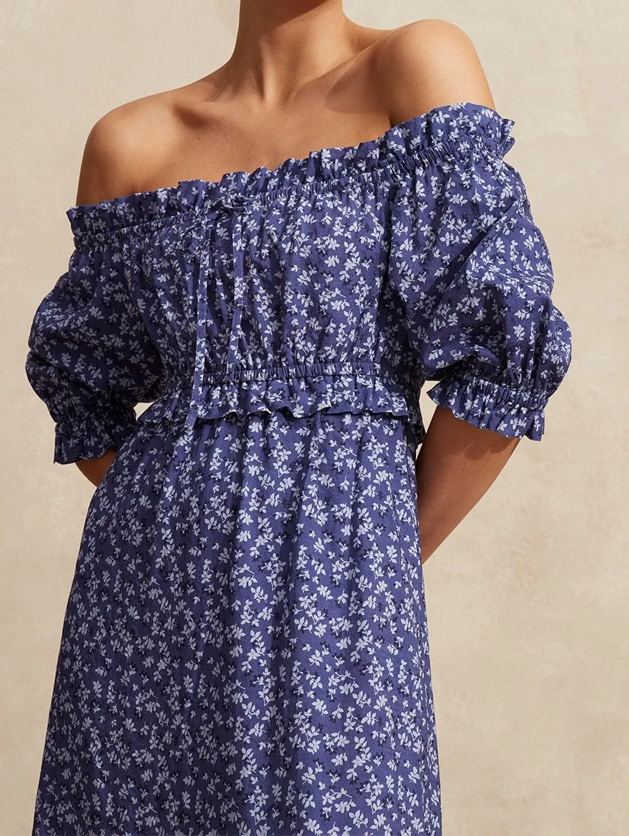 Off Shoulder Maxi Dress sold by Peony product image thumbnail 3