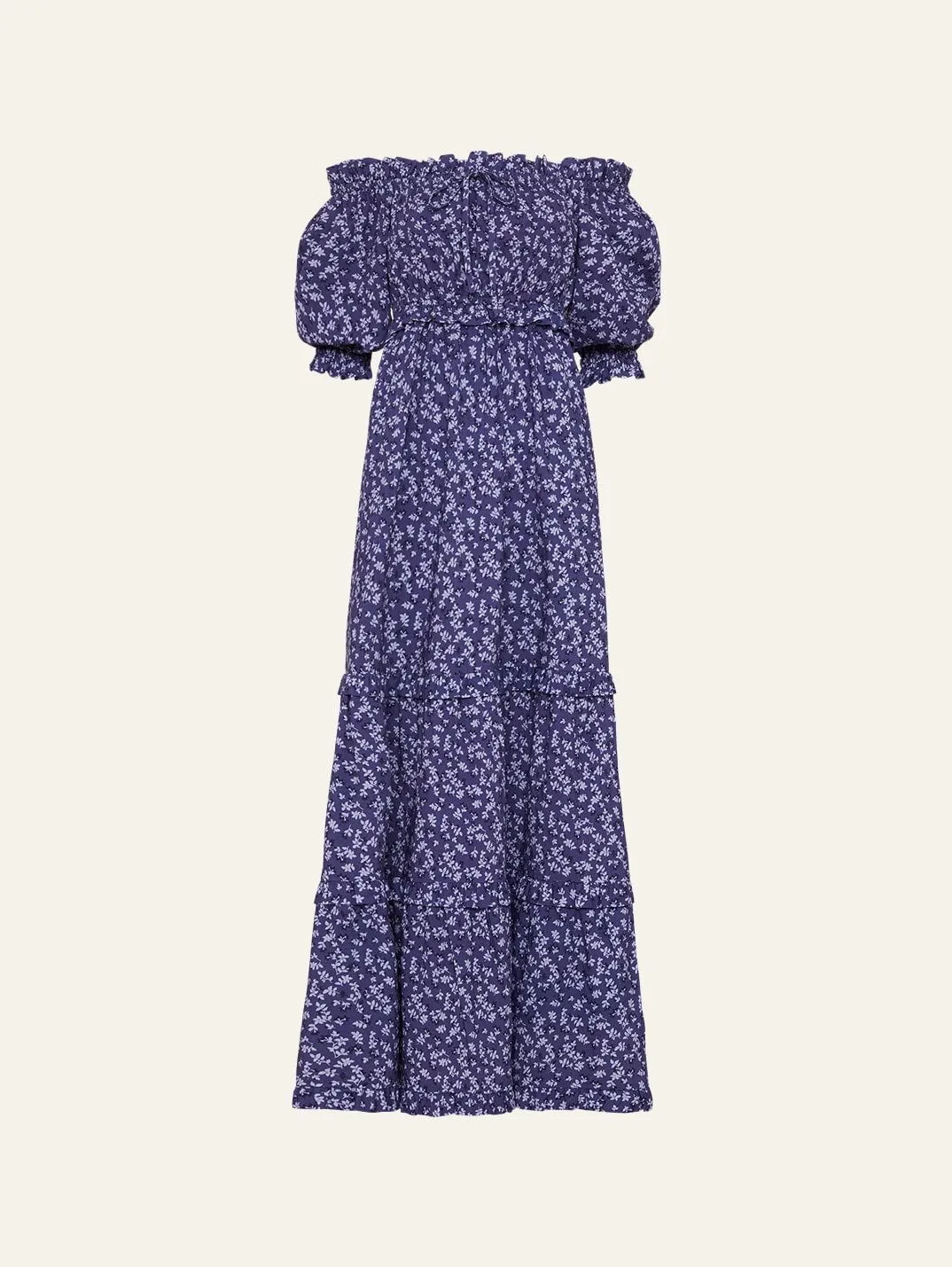 Off Shoulder Maxi Dress sold by Peony