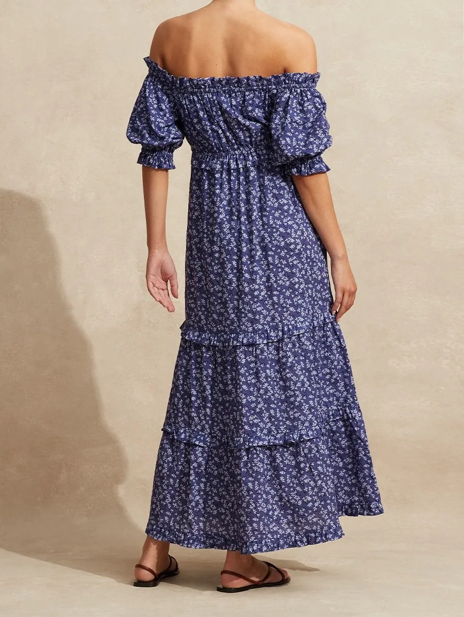 Off Shoulder Maxi Dress sold by Peony product image thumbnail 4