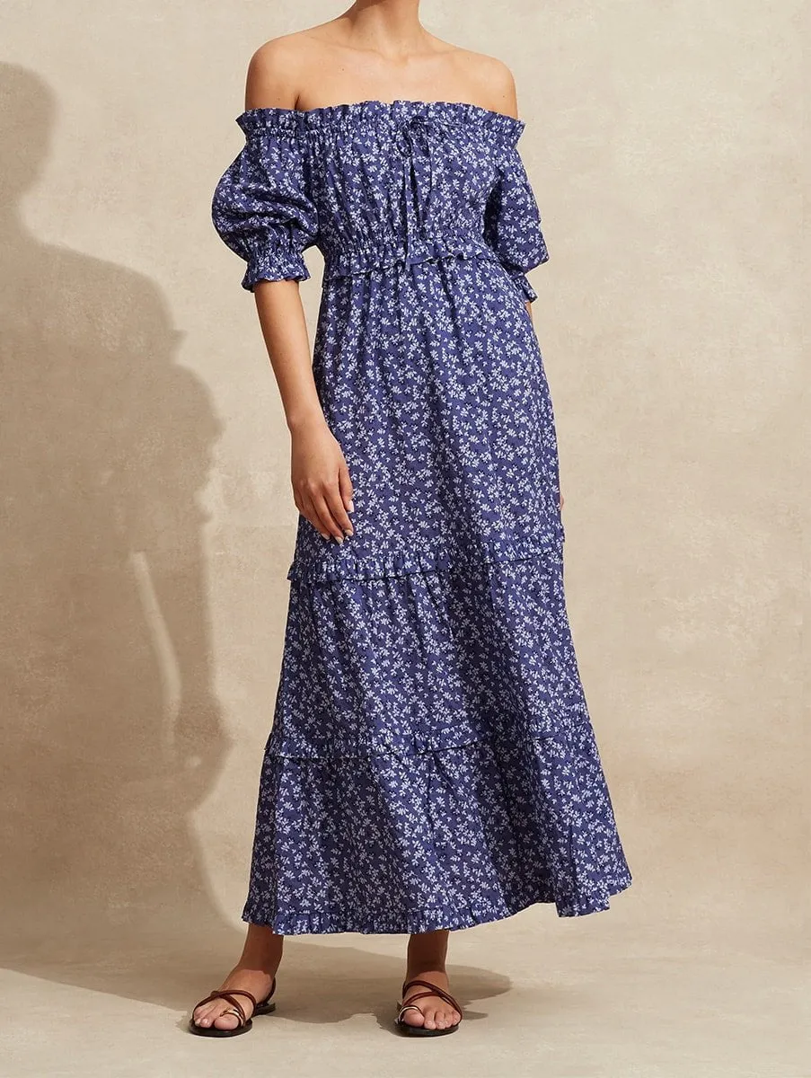 Off Shoulder Maxi Dress sold by Peony product image thumbnail 2