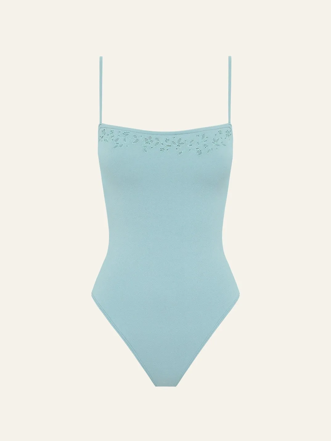 Memoir Embroidered Essential One Piece sold by Peony