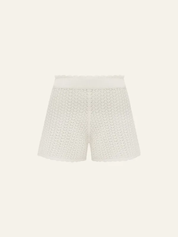 Pointelle Short sold by Peony