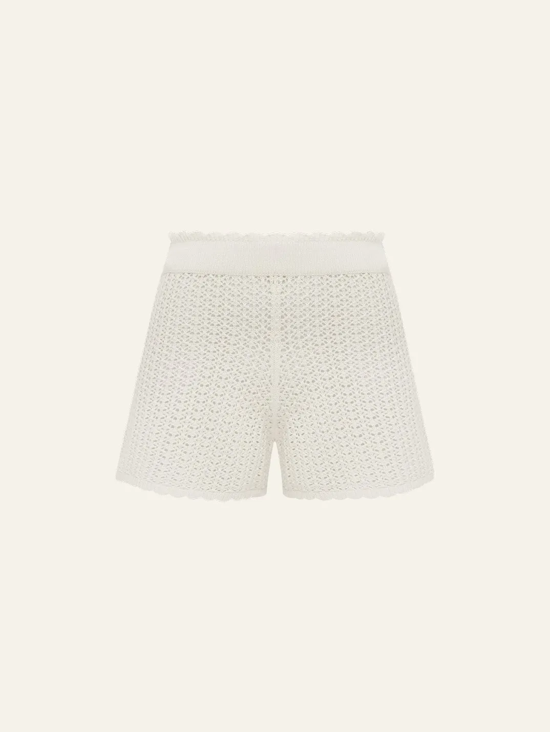 Pointelle Short sold by Peony