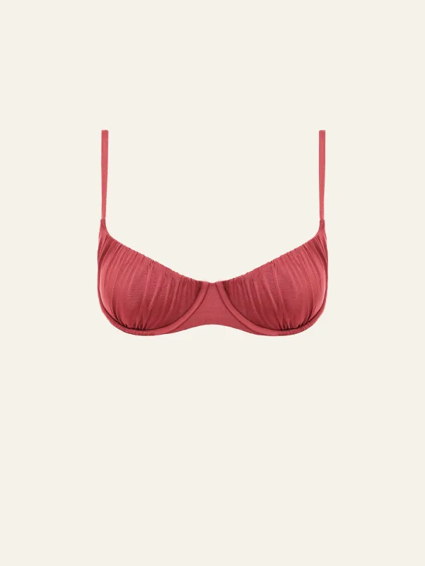 Everlasting Ruched Balconette sold by Peony