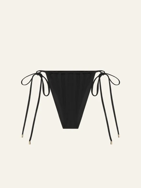Ruched Channel String Pant sold by Peony
