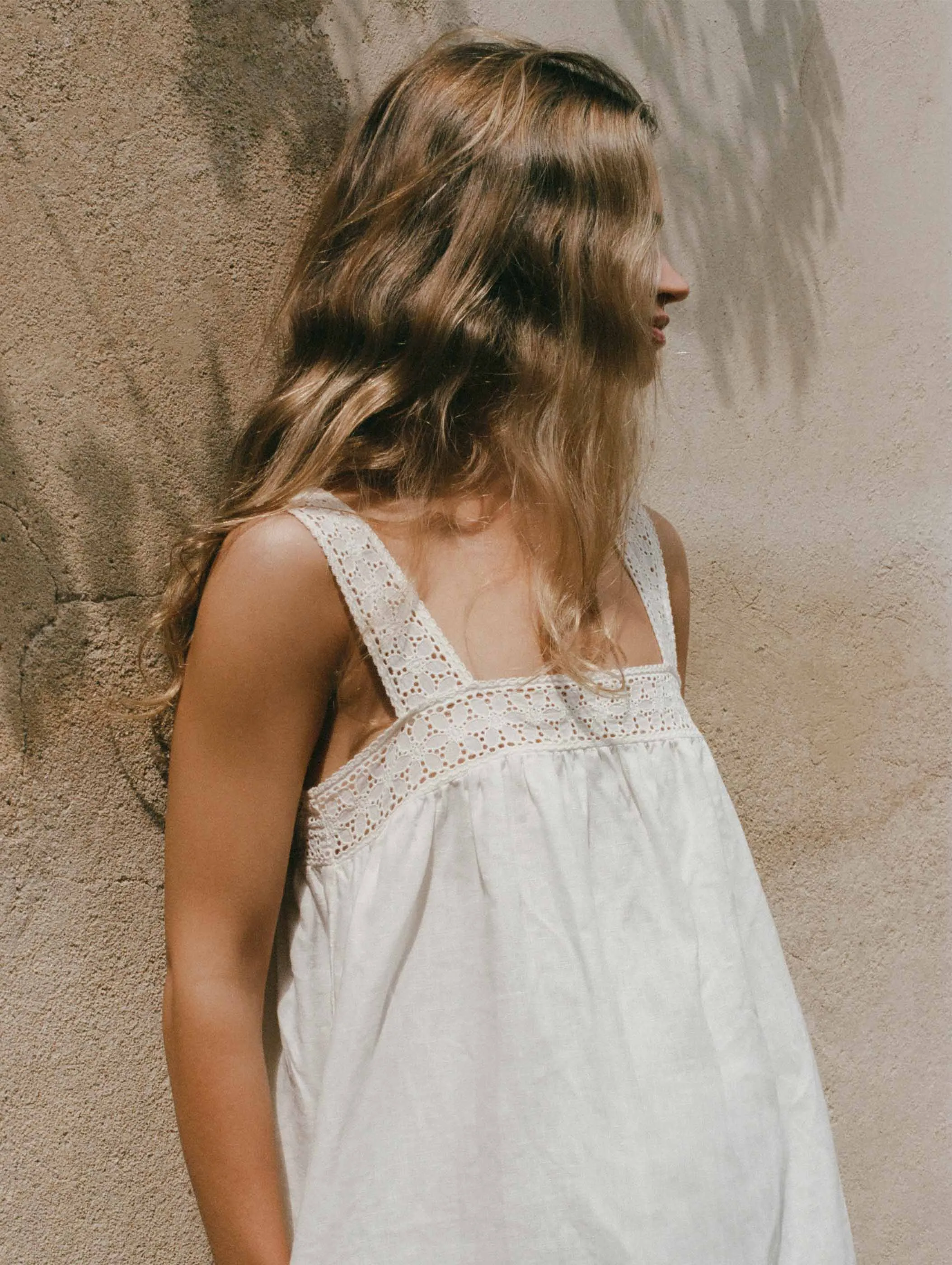 Broderie Mini Dress sold by Peony product image thumbnail 5