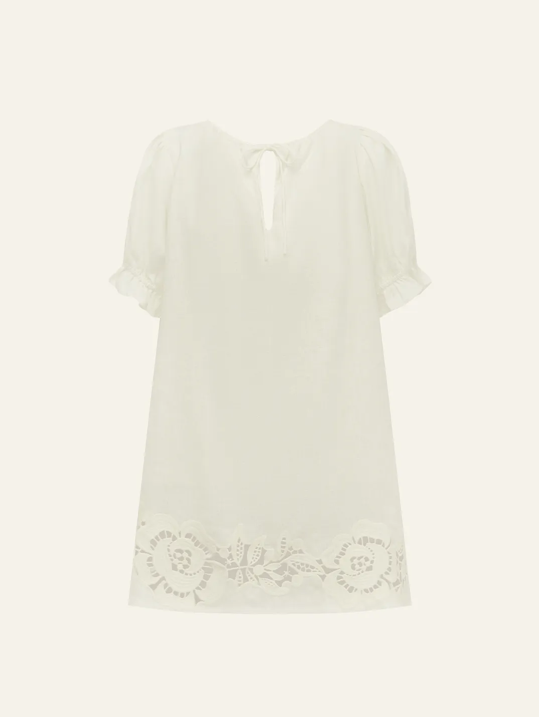 Embroidered Poets Mini Dress sold by Peony