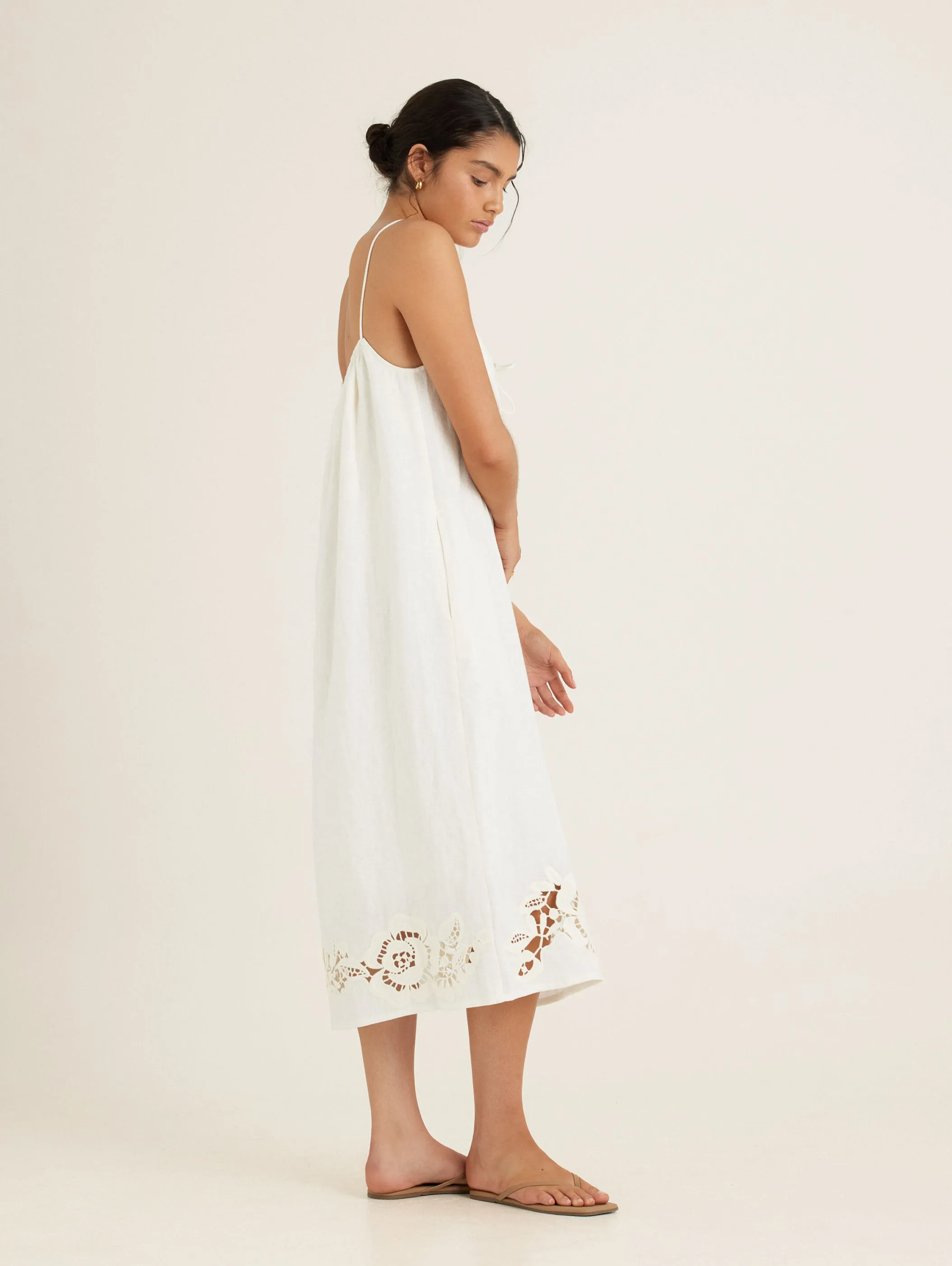 Embroidered Midi Dress sold by Peony product image thumbnail 4