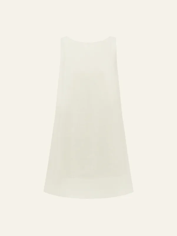 Embroidered Keyhole Mini Dress sold by Peony