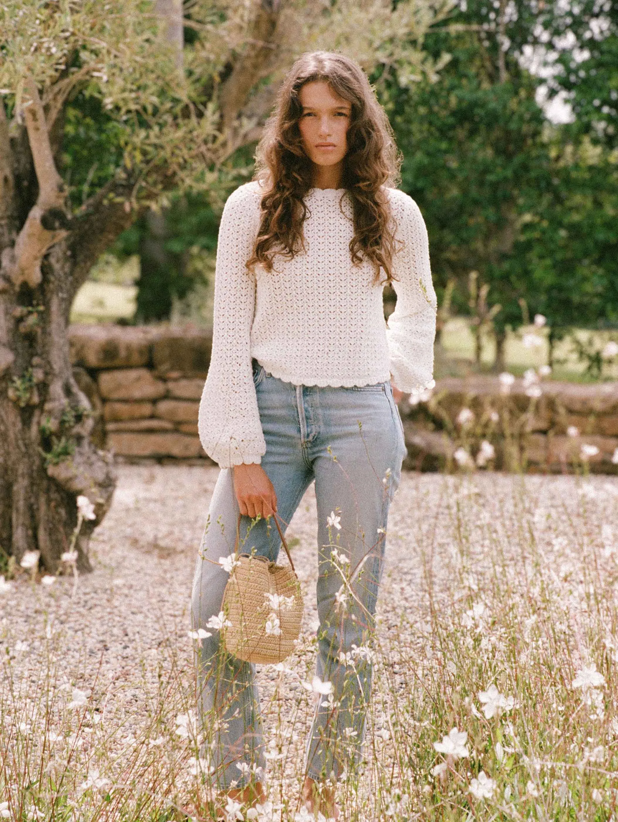 Pointelle Pullover sold by Peony product image thumbnail 2