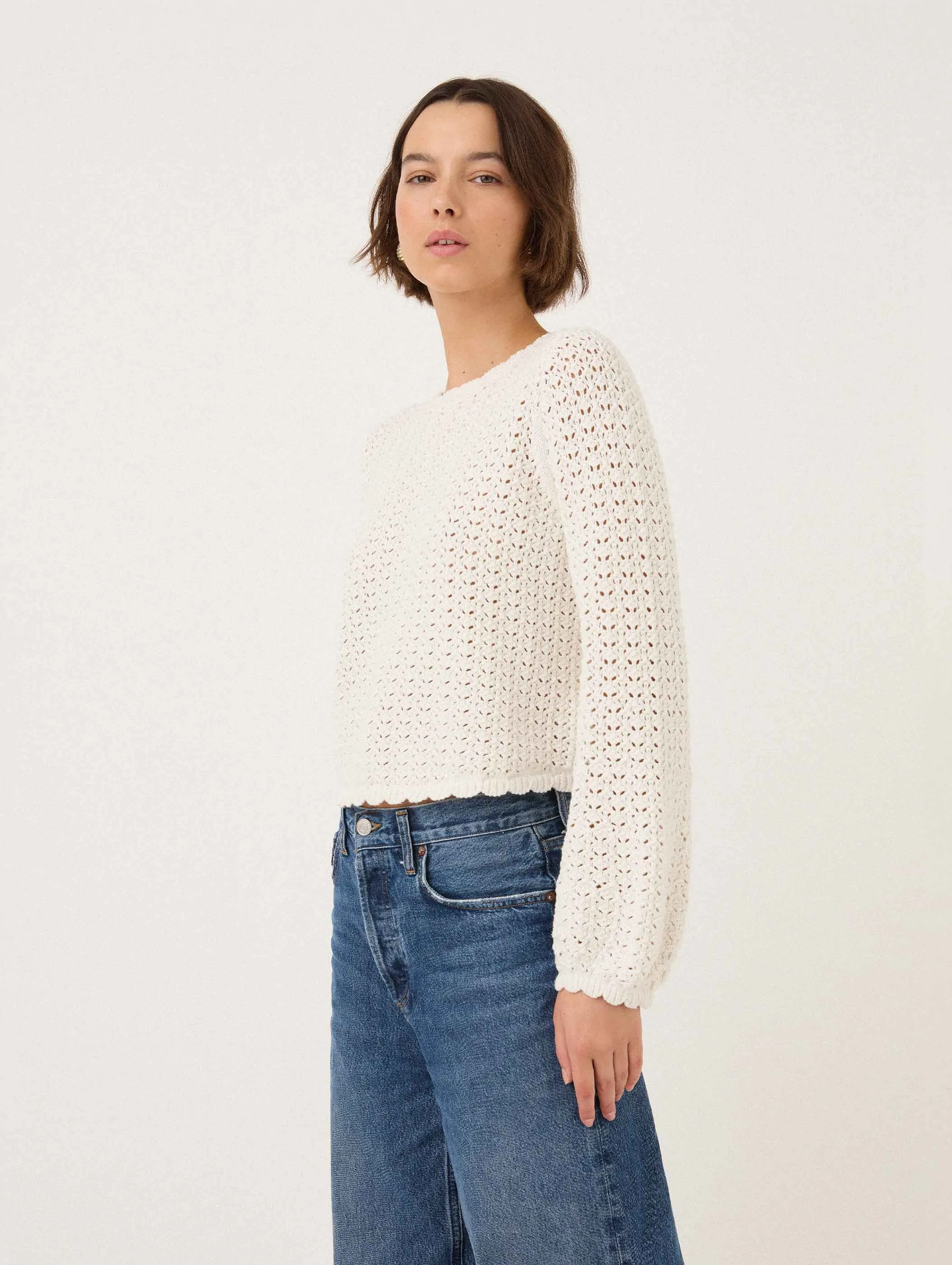 Pointelle Pullover sold by Peony product image thumbnail 4