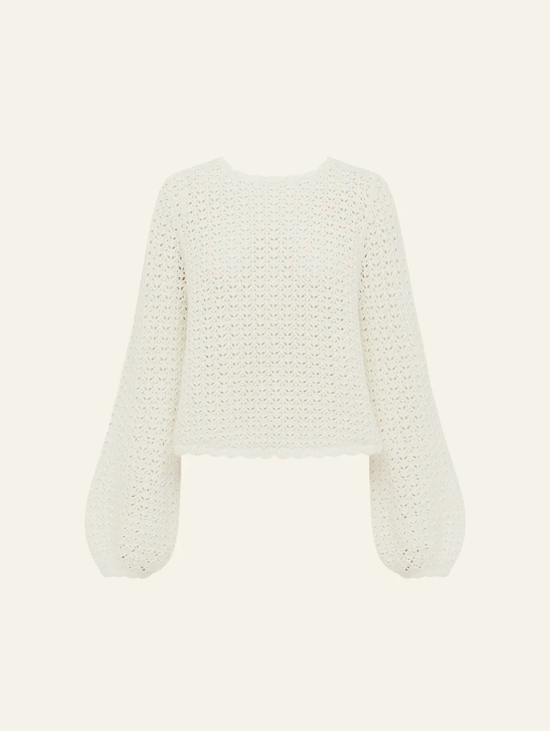 Pointelle Pullover sold by Peony